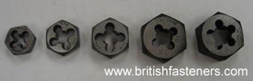 BSC CEI High Speed Hex die set - 26 TPI - British Standad Cycle - Triumph Norton