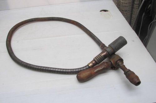 Vintage Flexable Shaft -Grinder -Drill -Walker Turner W Craftsman Head