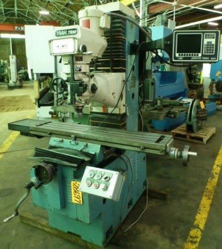 SWI CNC VERTICAL BED MILL  PROTOTRAK MX2, 10&#034; x 50&#034; Tbl (28697)