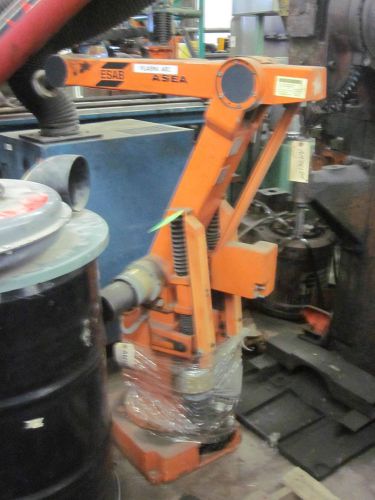 (1) abb / esab all electric industrial plasma arc welding robot  -used -am10373b for sale