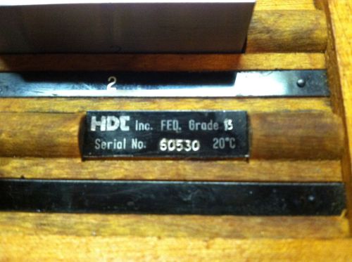 HDT International Gauge Block set