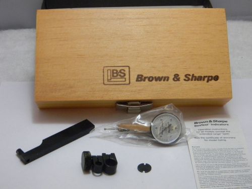 NEW BROWN &amp; SHARPE BesTest Dial Test Indicator :.0005&#034; - 0-15-0 #599-7030-3