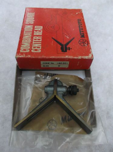 New mitutoyo combination square center head 180-201 for 6&#039;&#039; blade for sale