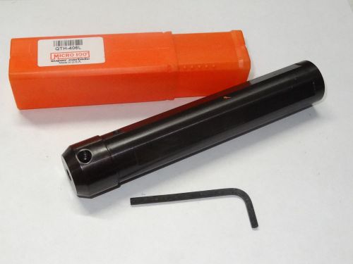 new MICRO 100 QTH-406L 1.060&#034; x 1&#034;Shk x 1/4&#034; I.D. Quick Change Steel Tool Holder