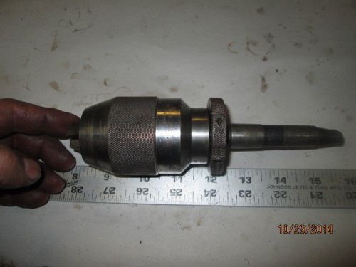 MACHINIST LATHE MILL Albrecht Germany Keyless Drill Chuck 1/8&#034; to 5/8&#034;