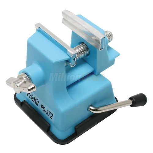 Proskit 38x60mm mini light table zinc alloy mini vise repair fixed circuit board for sale