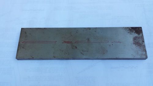 Starrett oil hardening steel bar 14 7/8&#034; x 4&#034; x 9/16&#034;