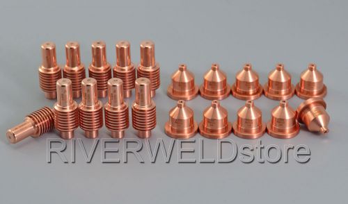 120573 Plasma Electrode and 120286 Plasma Nozzle 40Amp Shield 20PK