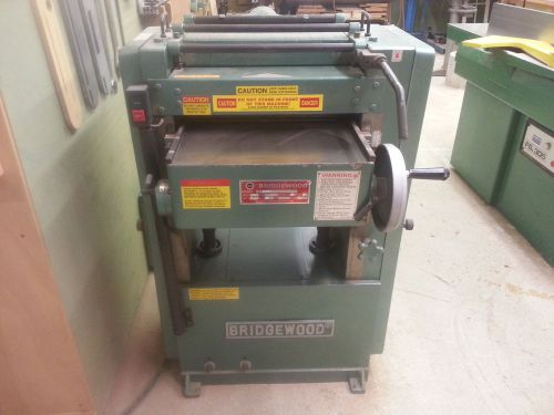 16&#034; Bridgewood wood  thickness planer