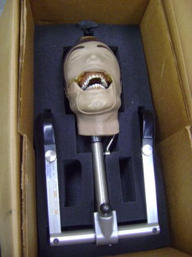 DXTTR III DENTSPLY RINN DENTAL X-RAY TRAINING HEAD MANIKIN 54-7050 XRAY CHAIRMOU