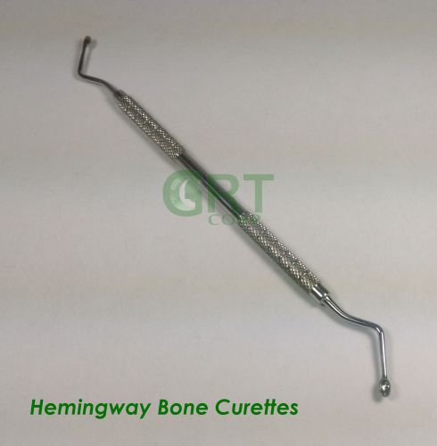 HEMINGWAY BONE CURETTES #3 DENTAL SURGICAL VETERINARY INSTRUMENTS