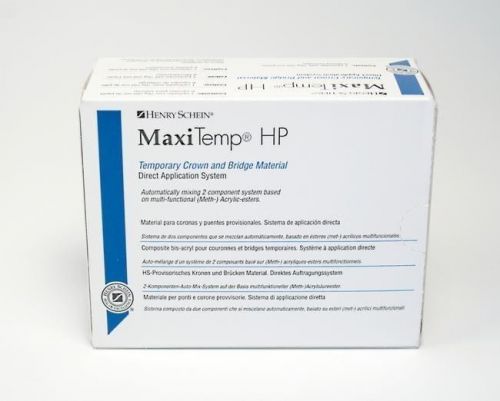 Henry Schein MaxiTemp HP Temporary Crown &amp; Bridge, equivalent to Luxatemp A2