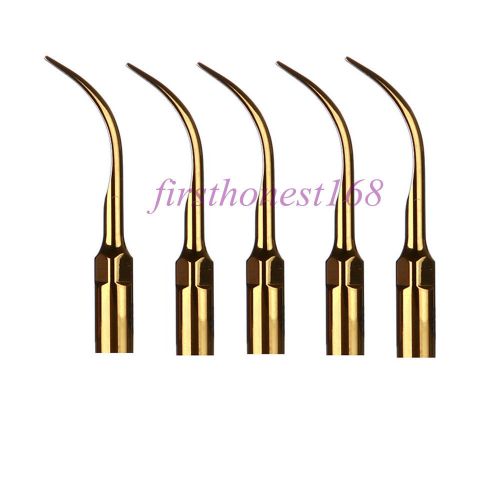 5xDental Ultrasonic Piezo Scaler Tips for EMS WOODPECKER Scaling Handpiece G5T