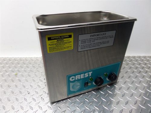 CREST ULTRASONICS TRU-SWEEP HEATED ULTRA SONIC CLEANER 11.5&#034; x 6&#034; x 6&#034; TANK