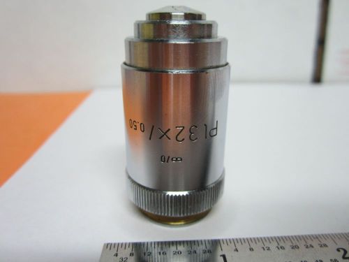 MICROSCOPE OBJECTIVE LEITZ WETZLAR PL 32X OPTICS BIN#B3-D-7