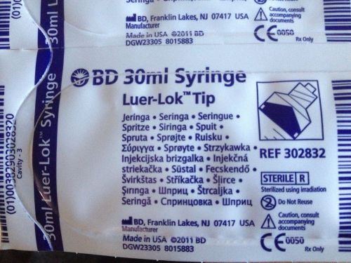 Bd Luer Lock Syringe 30ml