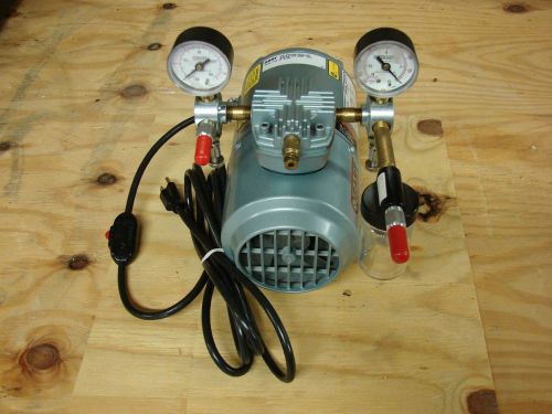 Gast oil-less vacuum pump model   1hab-25-m100x  cat. no.  m100-ex  nos new nib for sale