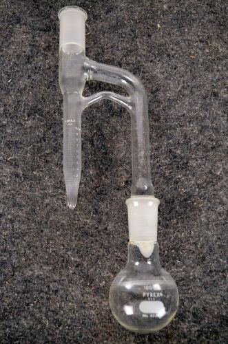 Kimax 10ml dean-stark barrett trap distillation receiver 24/40 joints w/ flask for sale