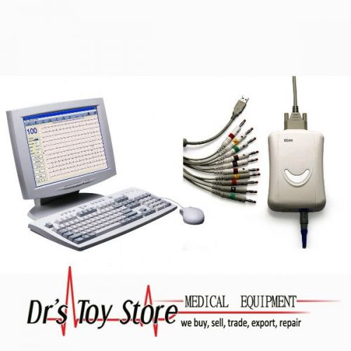 Edan se-1010 pc-based ecg ekg for sale