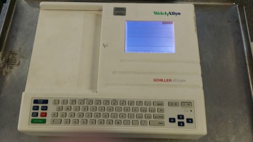 schiller at-2 plus ekg ecg machine