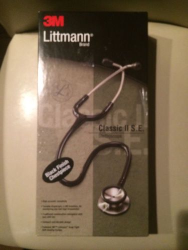 3M LITTMANN CLASSIC II SE BLACK EDITION STETHOSCOPE