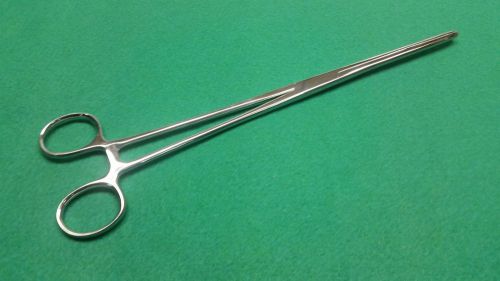 1 PCS KELLY LOCKING HEMOSTAT FORCEPS STR 10&#039;&#039; SURGICAL VETERINARY INSTRUMENTS