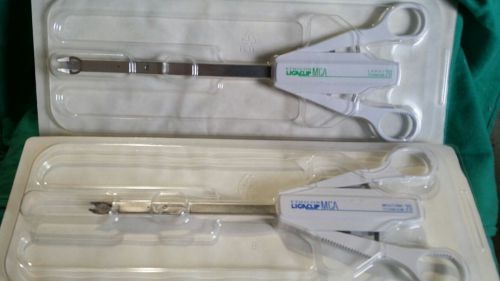 Ethicon Ligaclip MCA LOT OF 4 (2 MCM20, 2 MCL 20)