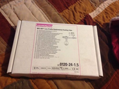 Kimberly-Clarke Low-profile Gastrostomy Feeding Tube 14fr 1.5