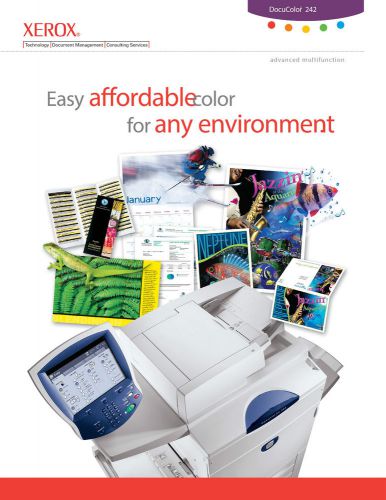 Xerox DucoColor 242 Advanced MultiFunction Commercial Color Copier