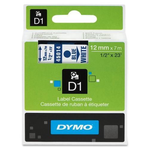 Dymo Tape White Blue Print Belgium 45014