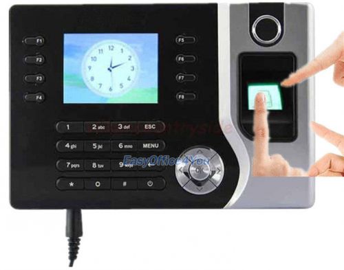 Fingerprint Time Attendance Recorder Support Remote Internet Connection/Check