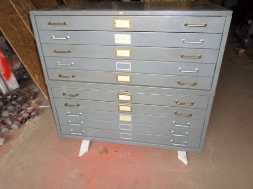 Lyon Flat File / Files Cabinet DRAFTING BLUEPRINT ART STORAGE