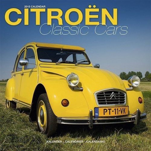 New 2015 citroen classic cars wall calendar by avonside- free priority shipping! for sale