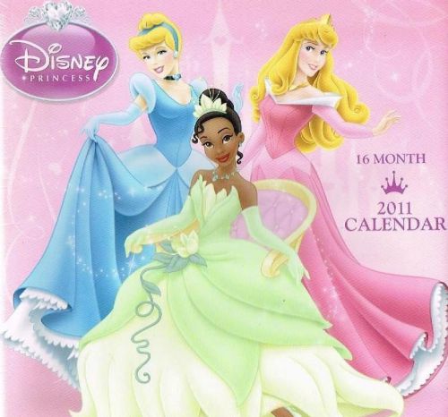 RARE Out of Print 2011 DISNEY PRINCESS Mini Wall Calendar NEW SEALED Cinderella