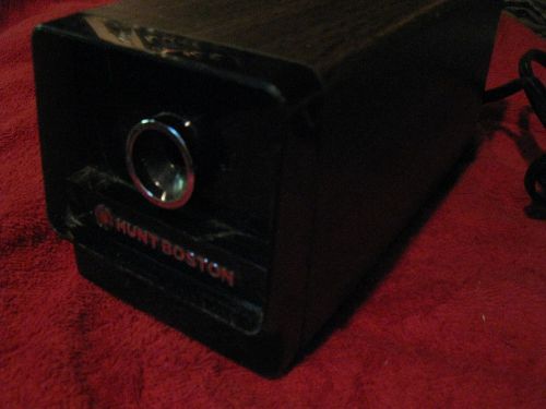 Vintage Hunt Boston Electric Pencil Sharpener - Model 17 - Heavy Duty