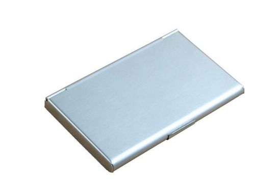 Best Price Business ID Credit Card Case Metal Box Holder Stainless Steel Pocket