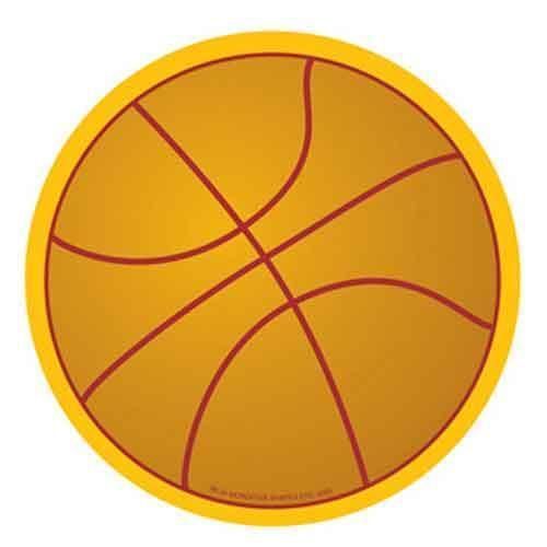 Creative Shapes Large Notepad - Basketball