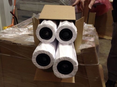 36&#034; x 150&#039; ink jet bond paper (92 bright) 2&#034; core  4 rolls per box for sale