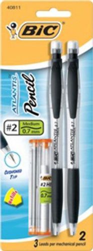 BIC Atlantis Mechanical Pencil .7mm 2 Pack