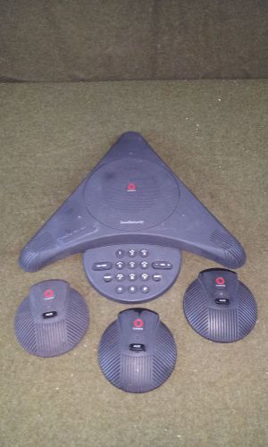 Lucent Polycom SoundStation EX With 3 External Microphones