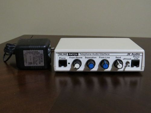 JK Audio Inline Patch Telephone Audio Interface