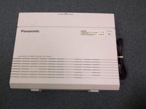 Panasonic KX-TA624 2 Advanced Hybrid Telephone System KSU 3 Lines x 8 Extensions