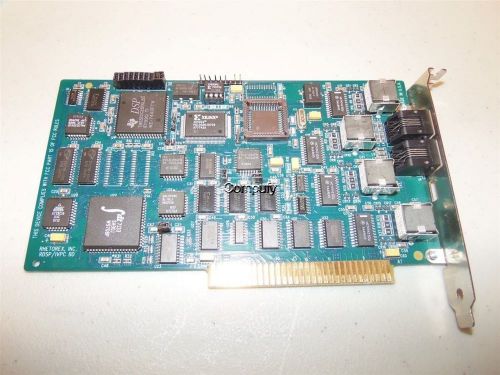 Brooktrout Rhetorex RDSP/IVPC BD ISA Board 50-00-025F AS-IS Defective