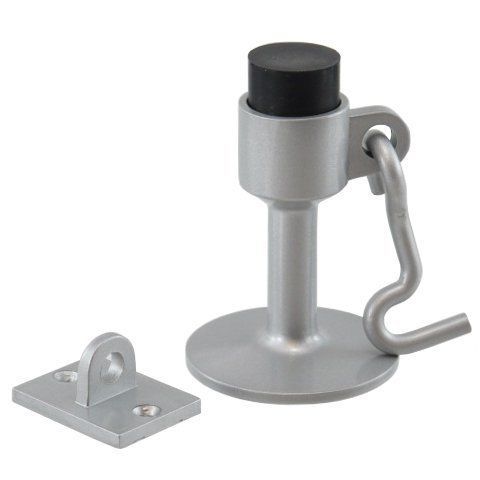 Aluminum Wall Door Stop w/ Hook