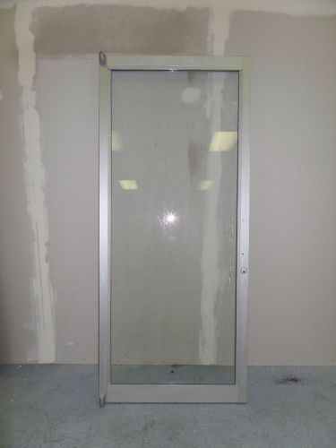 Storefront commercial aluminum framed glass storefront door &amp; adams rite lock for sale