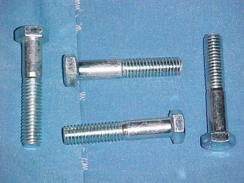 LOT OF 213 HEX CAP 3/8&#034; X 2&#034; COARSE THREAD BOLTS