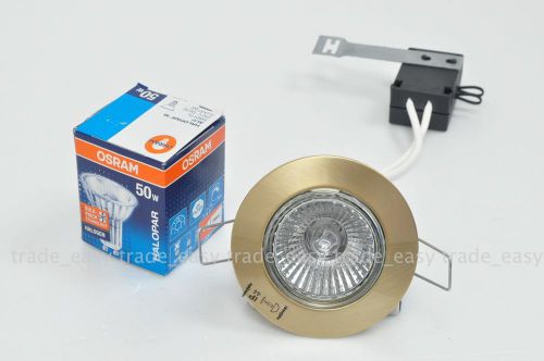 Full set GU10 Downlight tunable Recessed Mains downlight spot light Osram Bulb