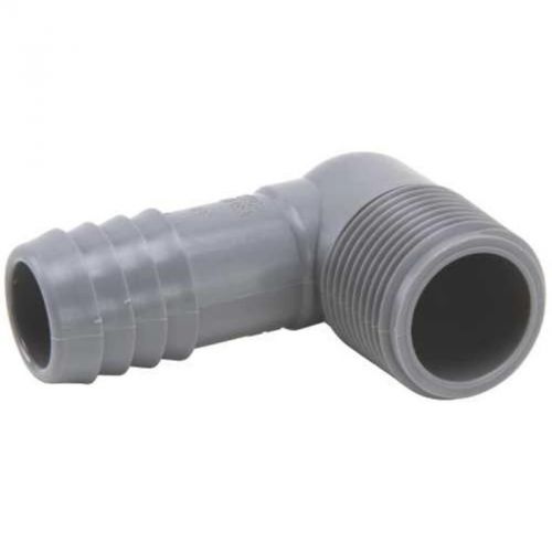 Poly insert x mip 90 elbow 3/4&#034; 352807 genova products inc 352807 076335775616 for sale