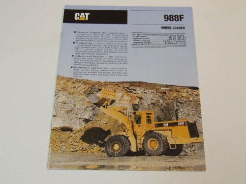 CAT 988F Wheel Loader