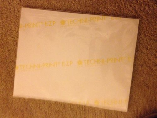 5 SHEETS NEENAH TECHNI PRINT EZP LASER HEAT TRANSFER PAPER  8.5 X 11